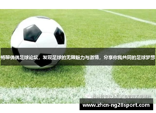 畅聊偶偶足球论坛，发现足球的无限魅力与激情，分享你我共同的足球梦想